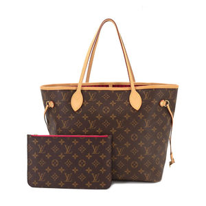 Louis Vuitton Monogram Neverfull MM Tote Bag Brown Pivowanne
